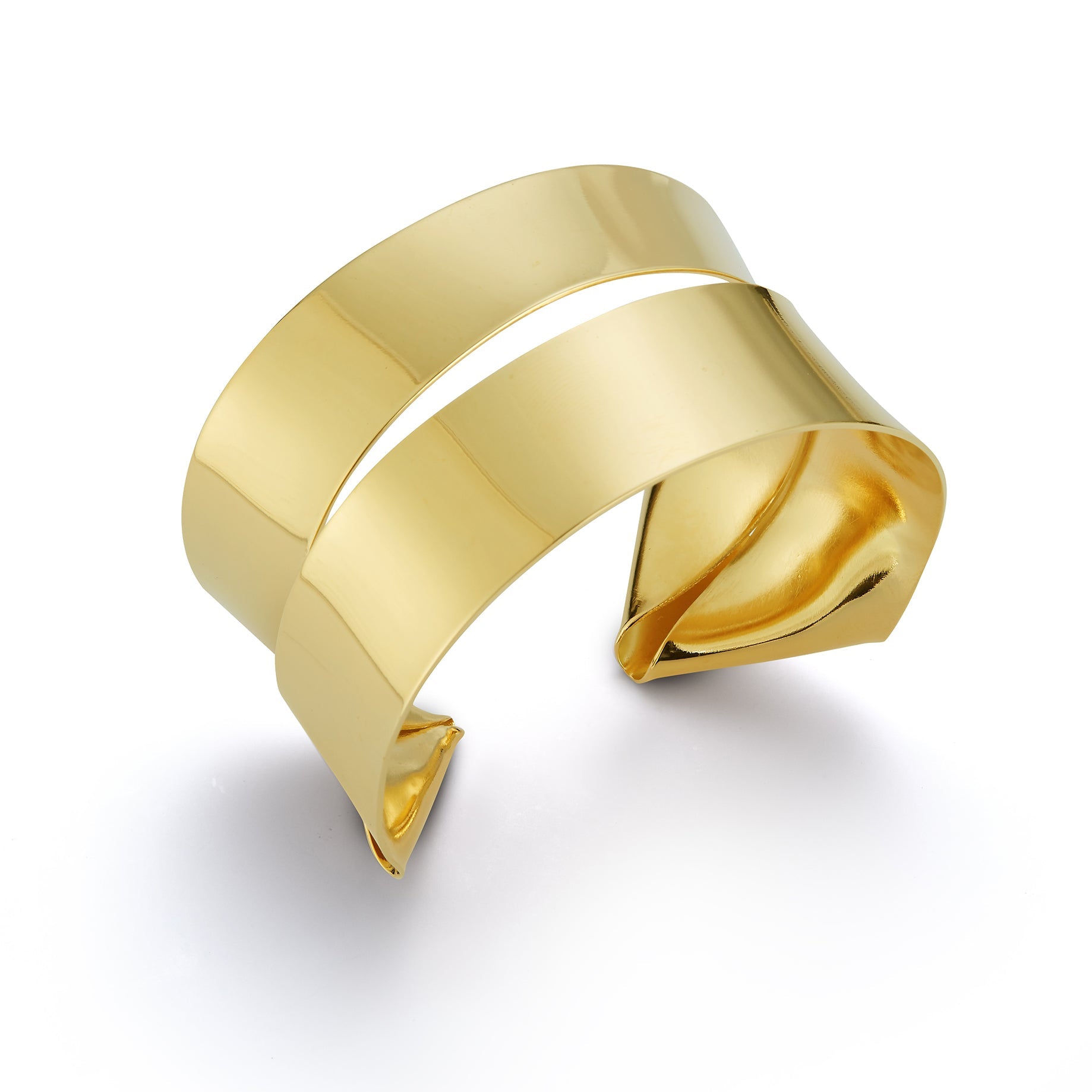 Directions Cuff Bracelet – Convertible Brass Wrap Design