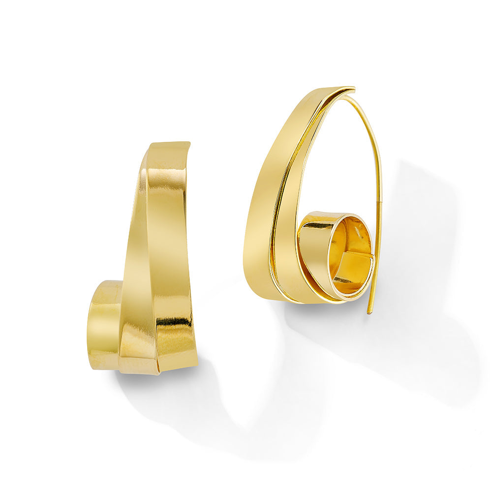 Horn Of Plenty- Jessica J-hoop Earring