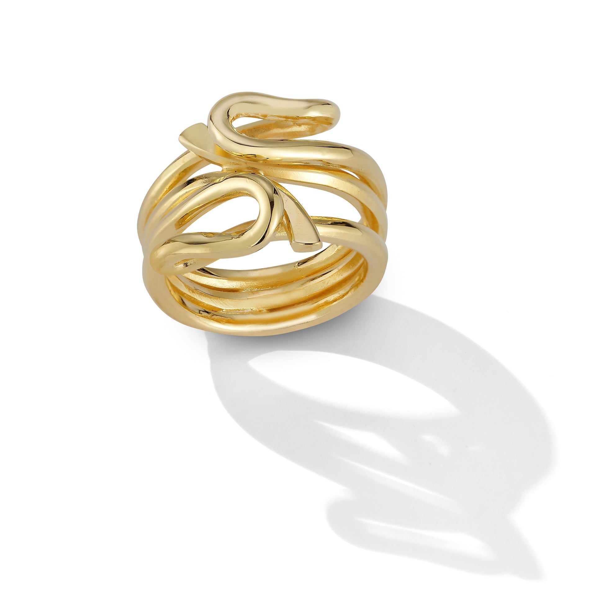 Isma Ring – Triple Band Statement Ring