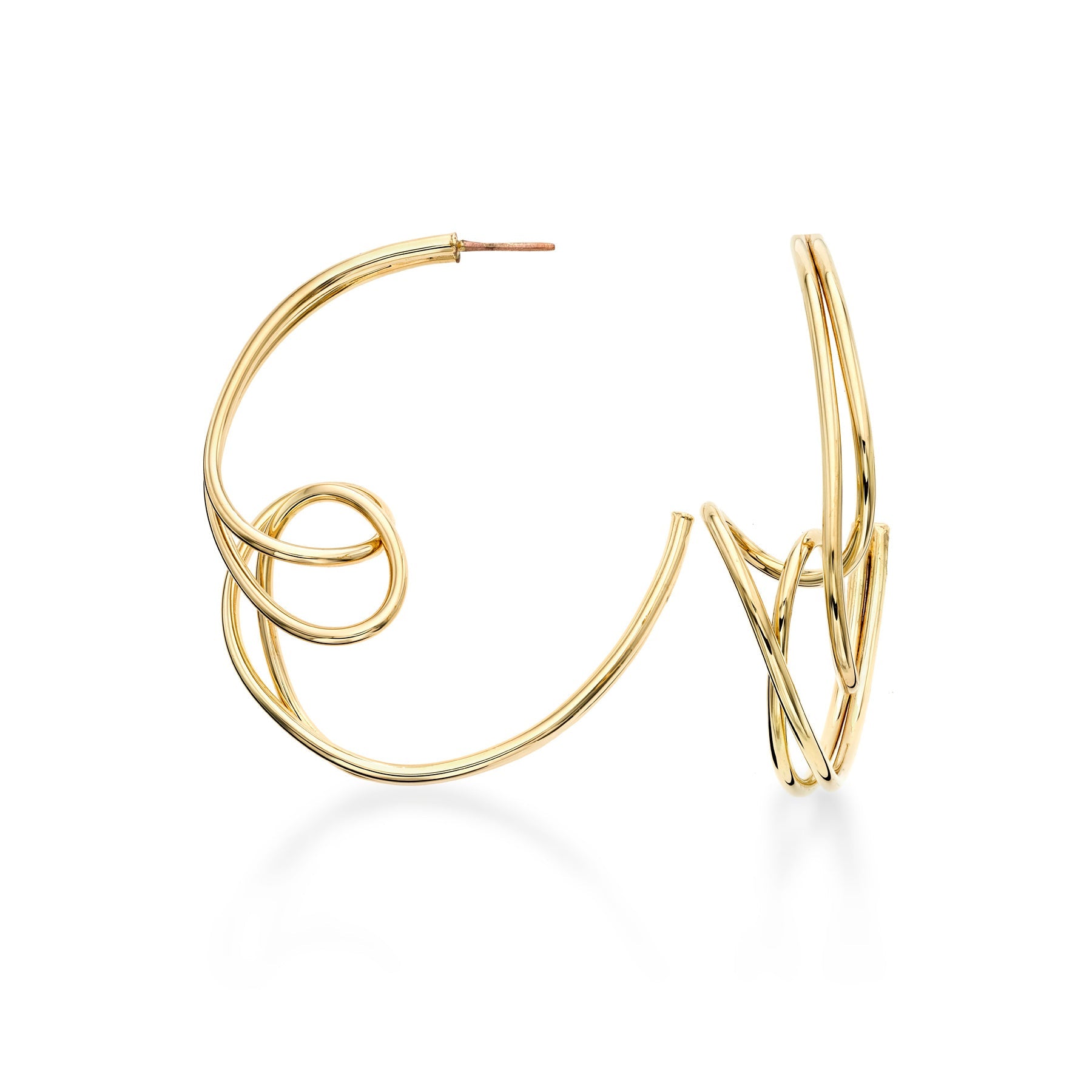 Mademoiselles © Hoop Earrings – Light and Playful Wire Hoops