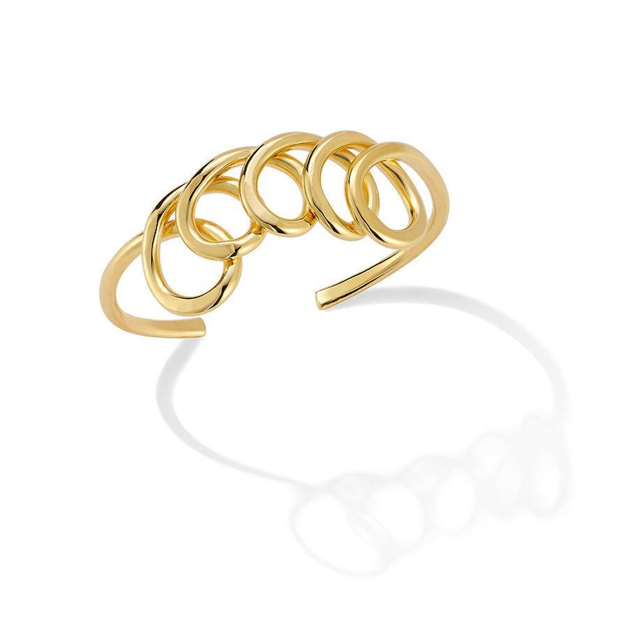 On Loop Bracelet – Handcrafted Organic Wire Design