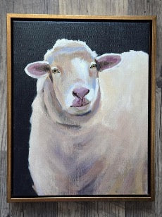 sheep (framed)